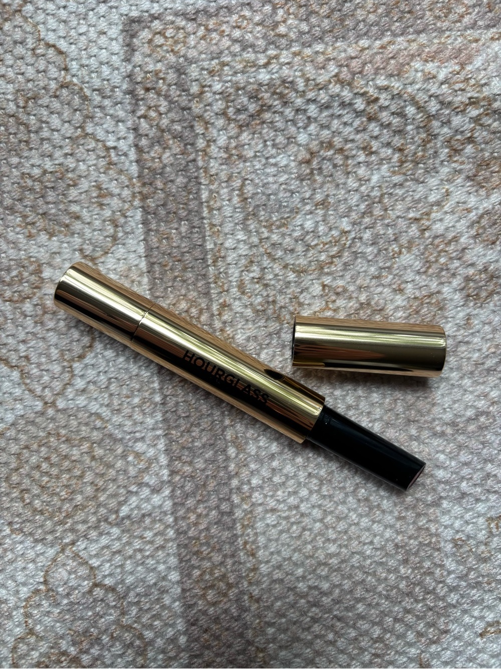 Hourglass Brow Sculpting Pencil & Brush - Gold and Black